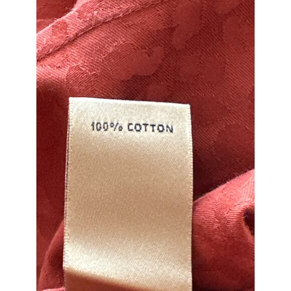 INVESTMENTS Gold Fall Rust Safari Print Business Office Casual Blouse 20W - Picture 12 of 16